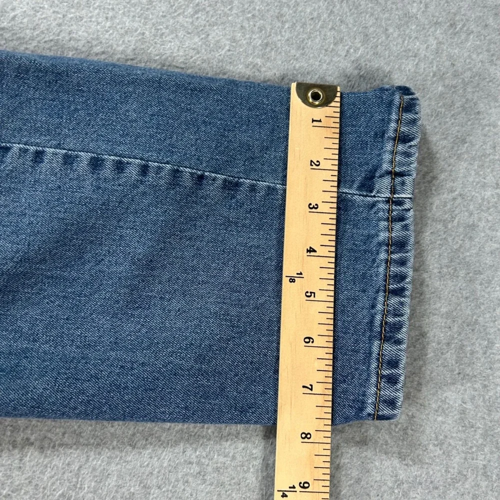 Levis Jeans 505 Mens 36x32 Blue Denim Straight Leg Casual Workwear